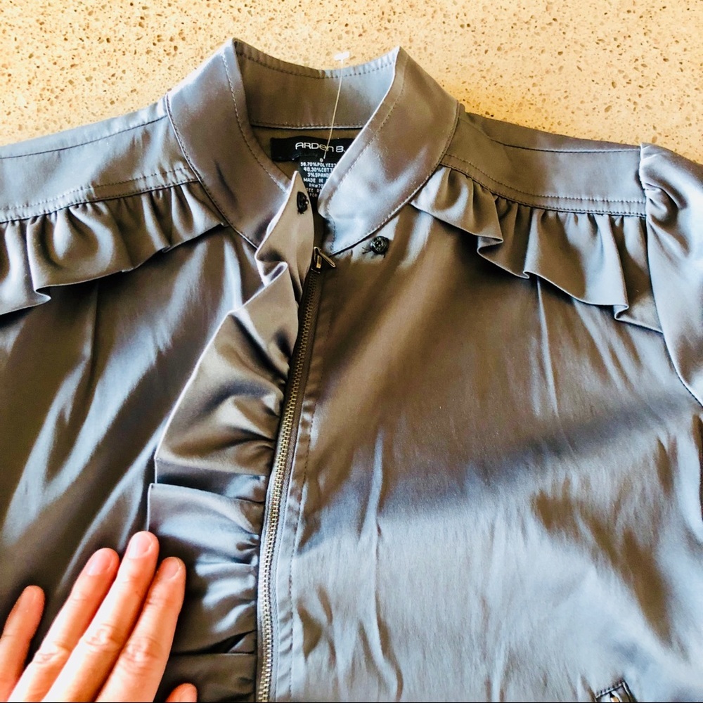 Arden B. bomber top - Picture 6 of 9